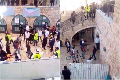 יאיר שרקי וצוות צילום הותקפו בציון הרשב"י