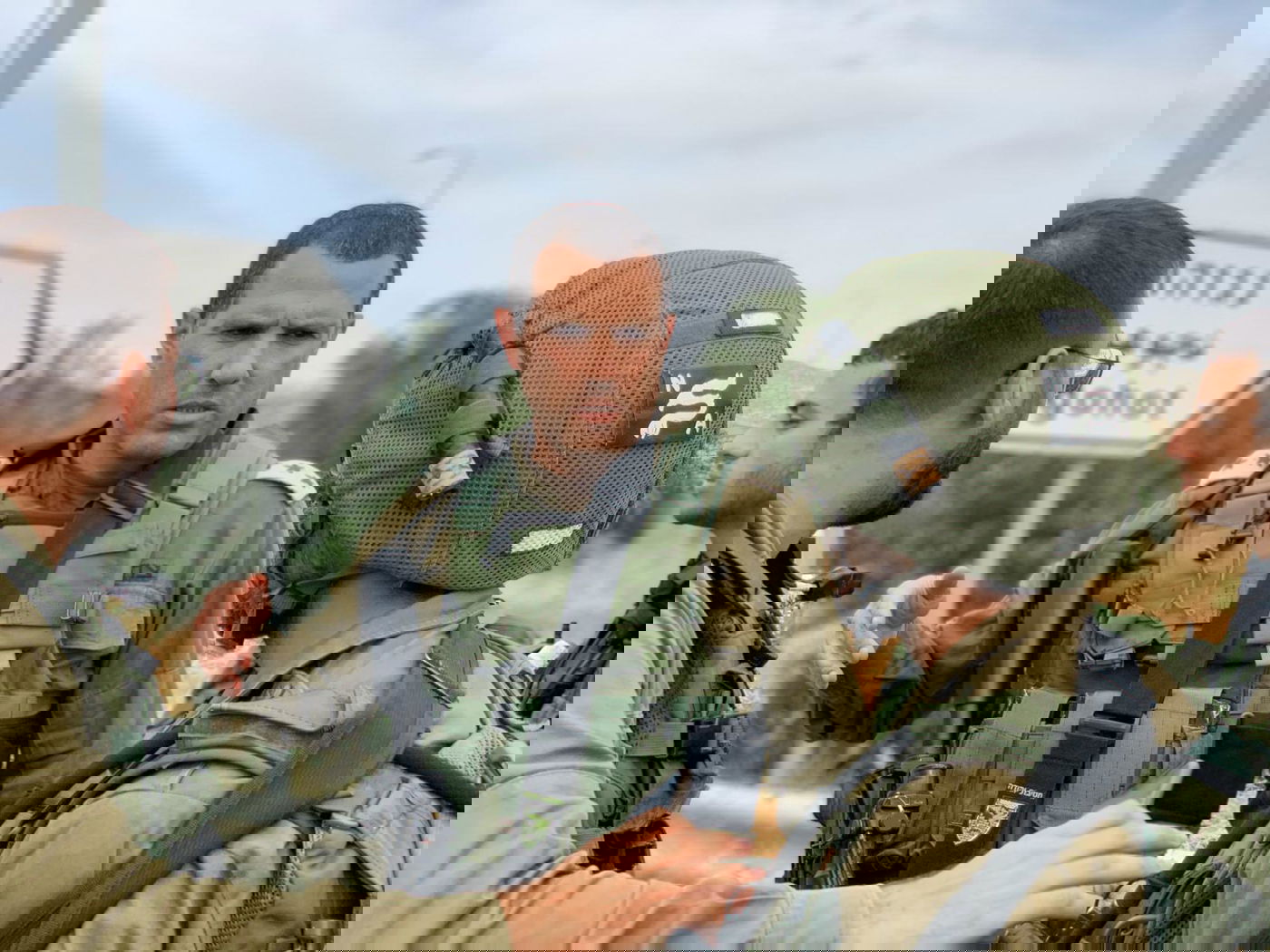 מפקד חטיבת ״יהודה״, אלוף-משנה איתמר בן חיים בזירה