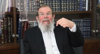 פרשת בהר-בחוקותי: הוורט של הגאון רבי קלמן בר