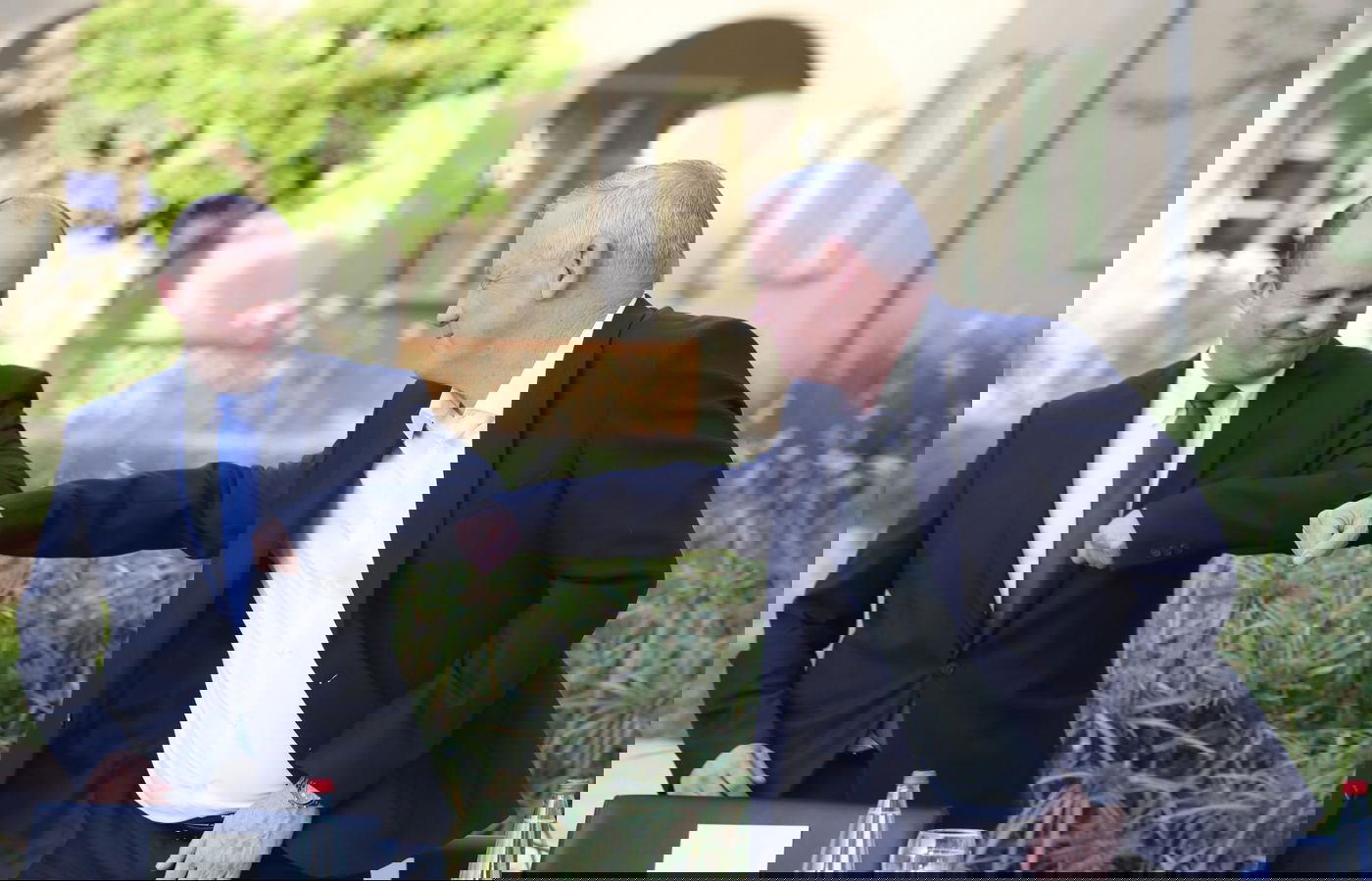 בני גנץ ופתלי בנט, היום