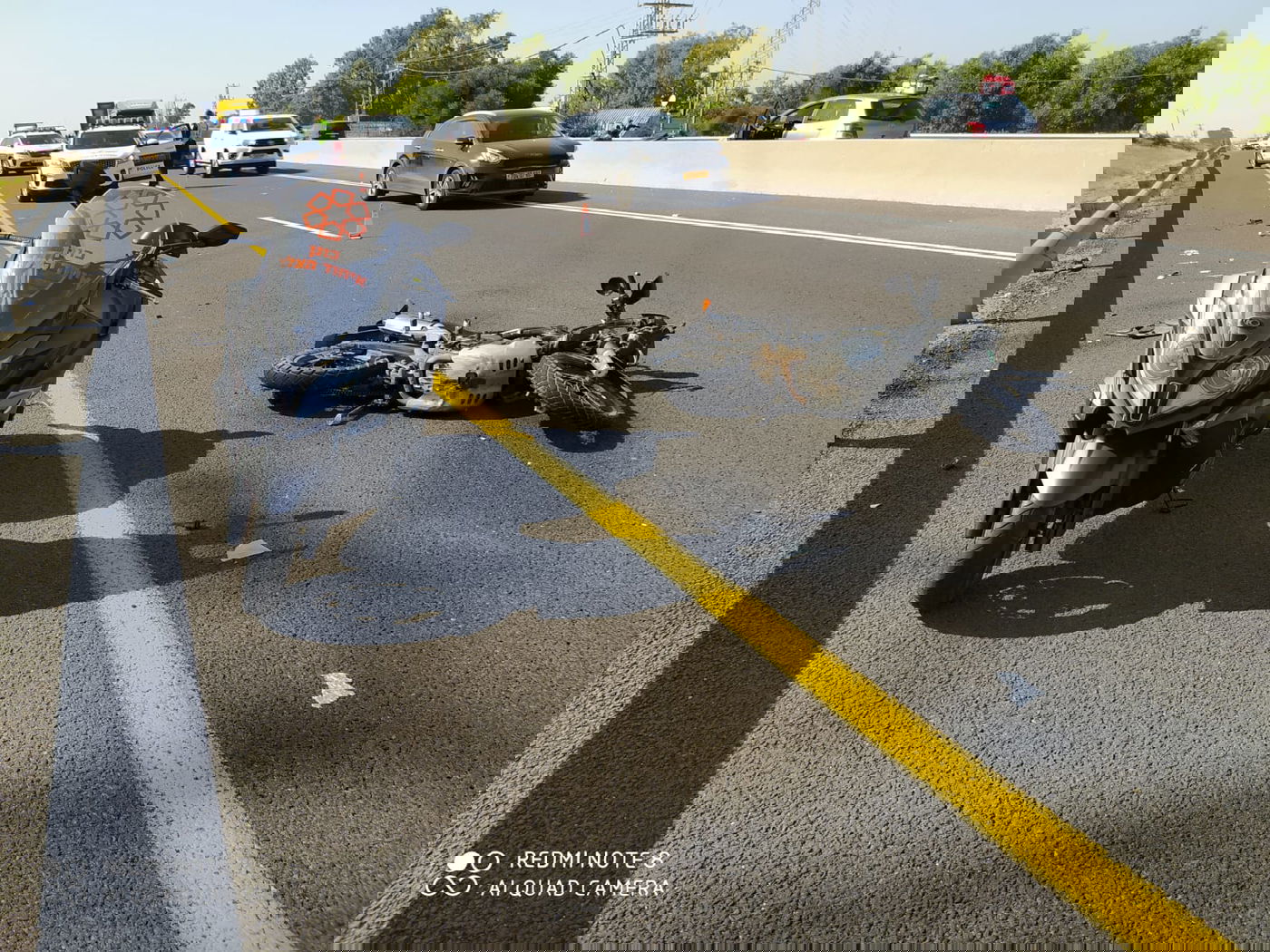 אברך שרכב על אופנועו נהרג מפגיעת טרקטור