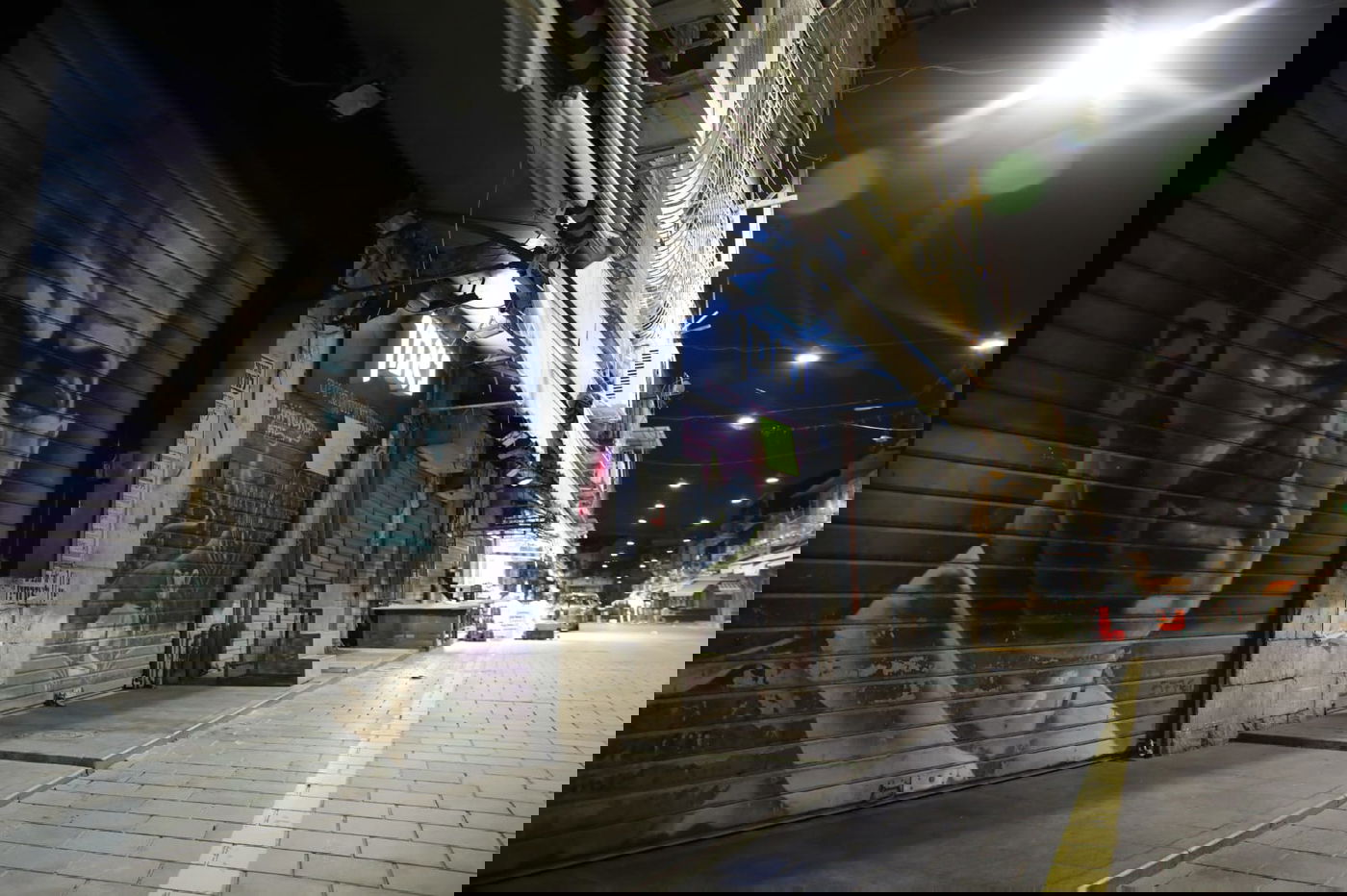 כך נראה 'מחנה יהודה' לפנות בוקר • גלריה