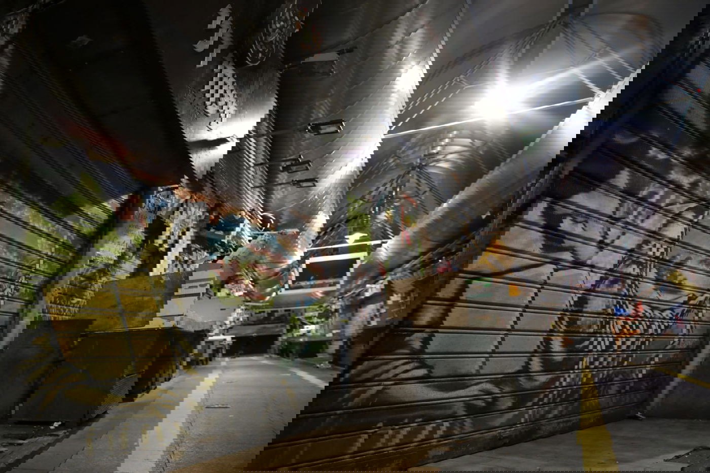 כך נראה 'מחנה יהודה' לפנות בוקר • גלריה