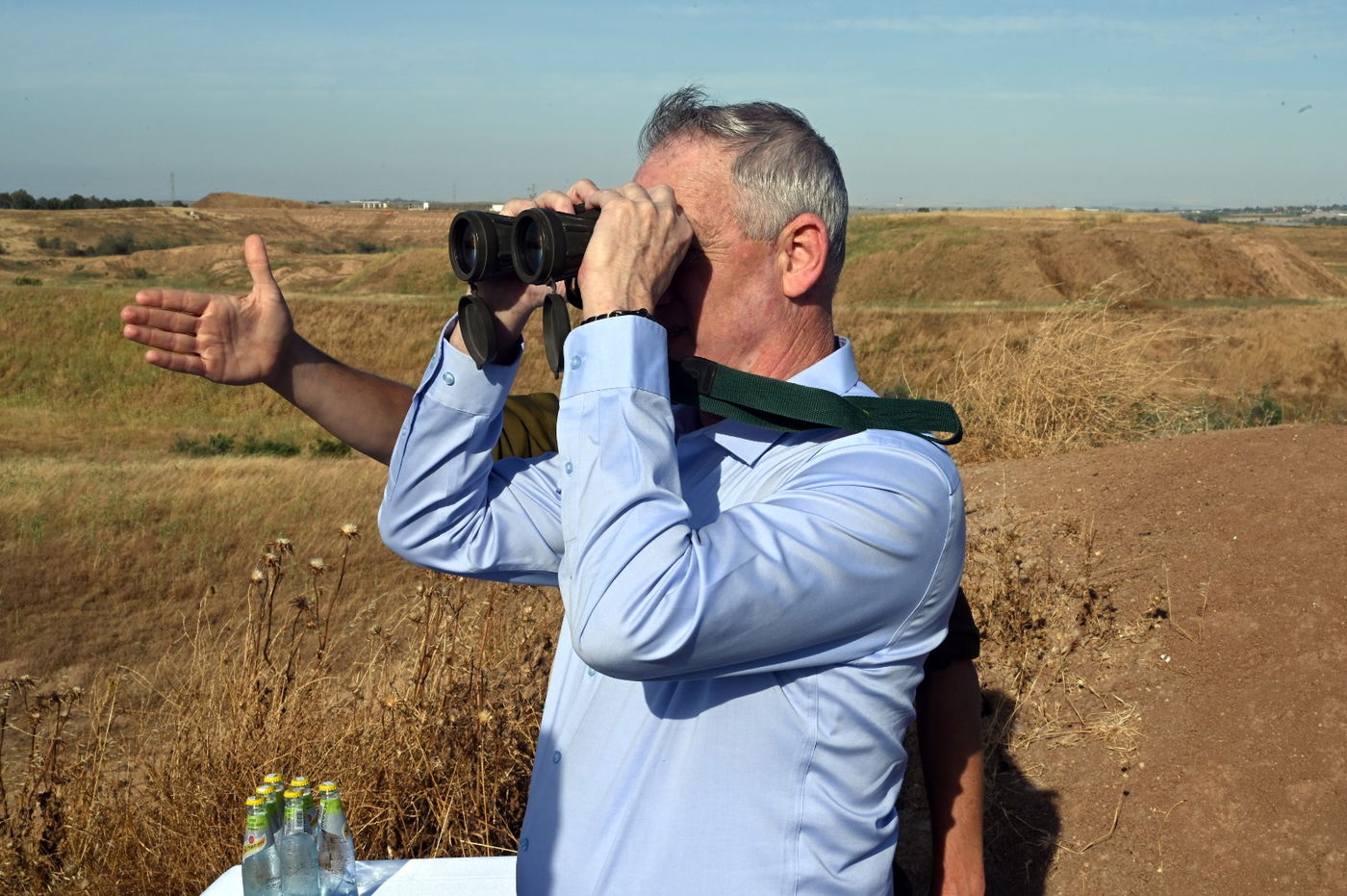 הסיור הראשון של בני גנץ כשר הביטחון