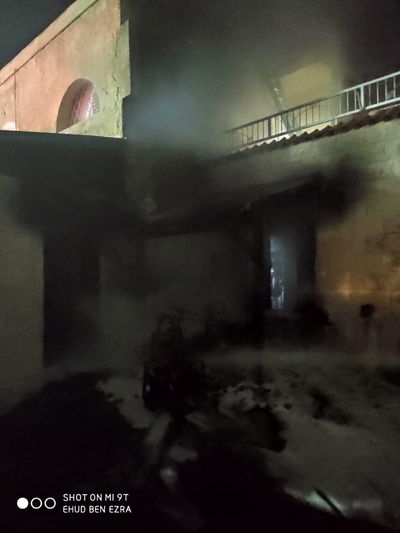 השריפה בצפון גרמה לפיצוצים בארון חשמל