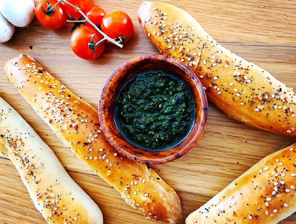 לחמניות שום