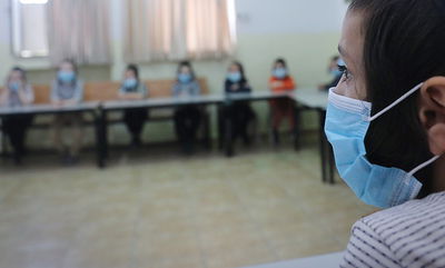 שמירה על הכללים בחיידר בירושלים