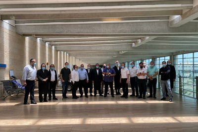 סוכני נסיעות חרדים ערכו סיור בנתב"ג; "אנחנו מאוכזבים"