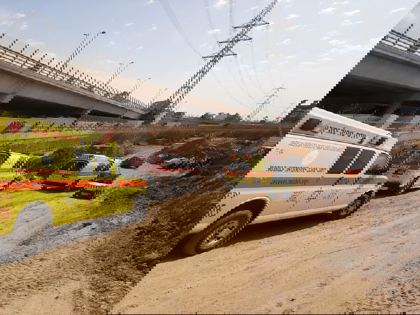 בני ברק: בן 30 נדרס למוות באתר בניה. צפו