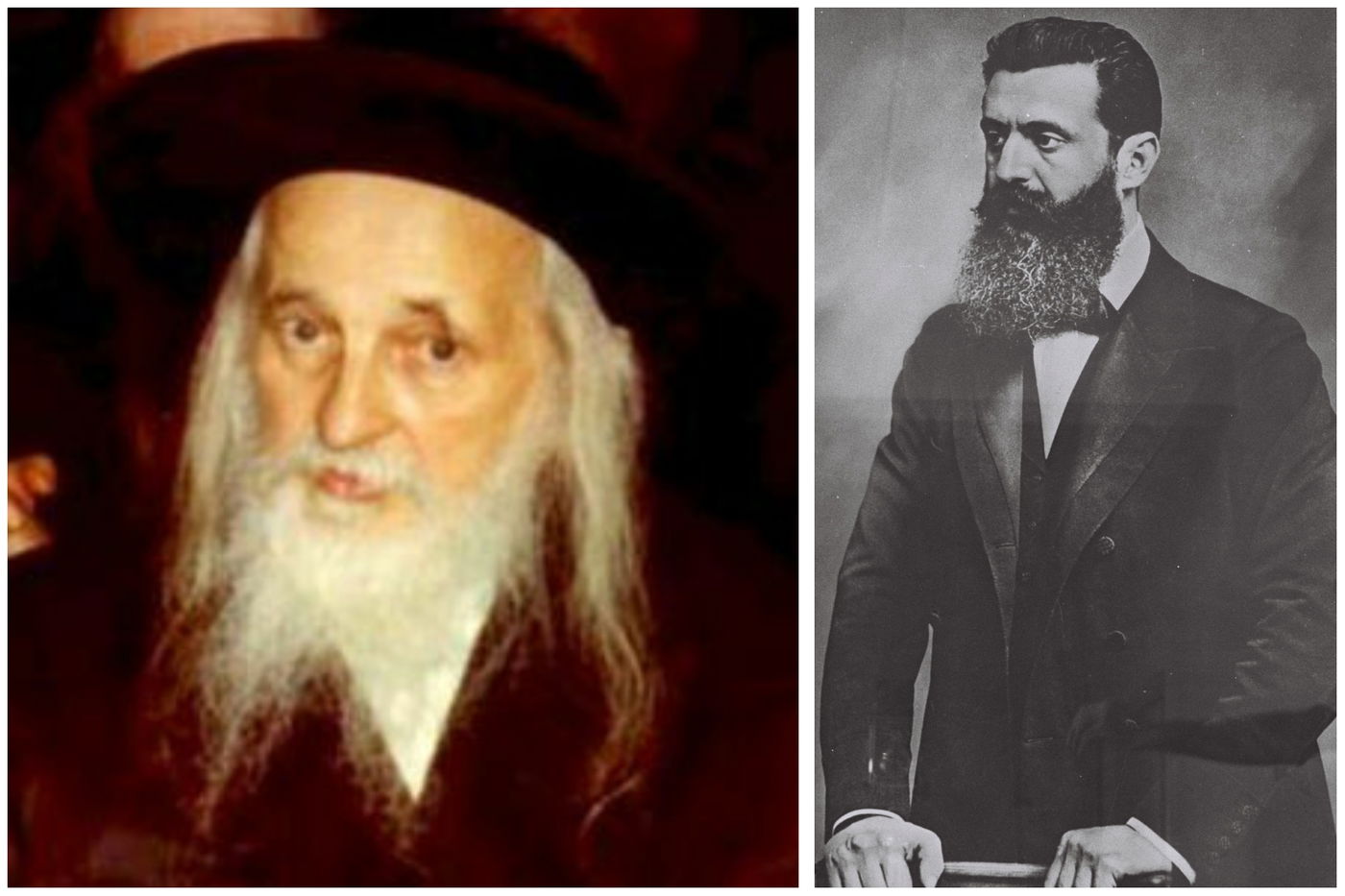 הרצל והרבי מסאטמר זי"ע