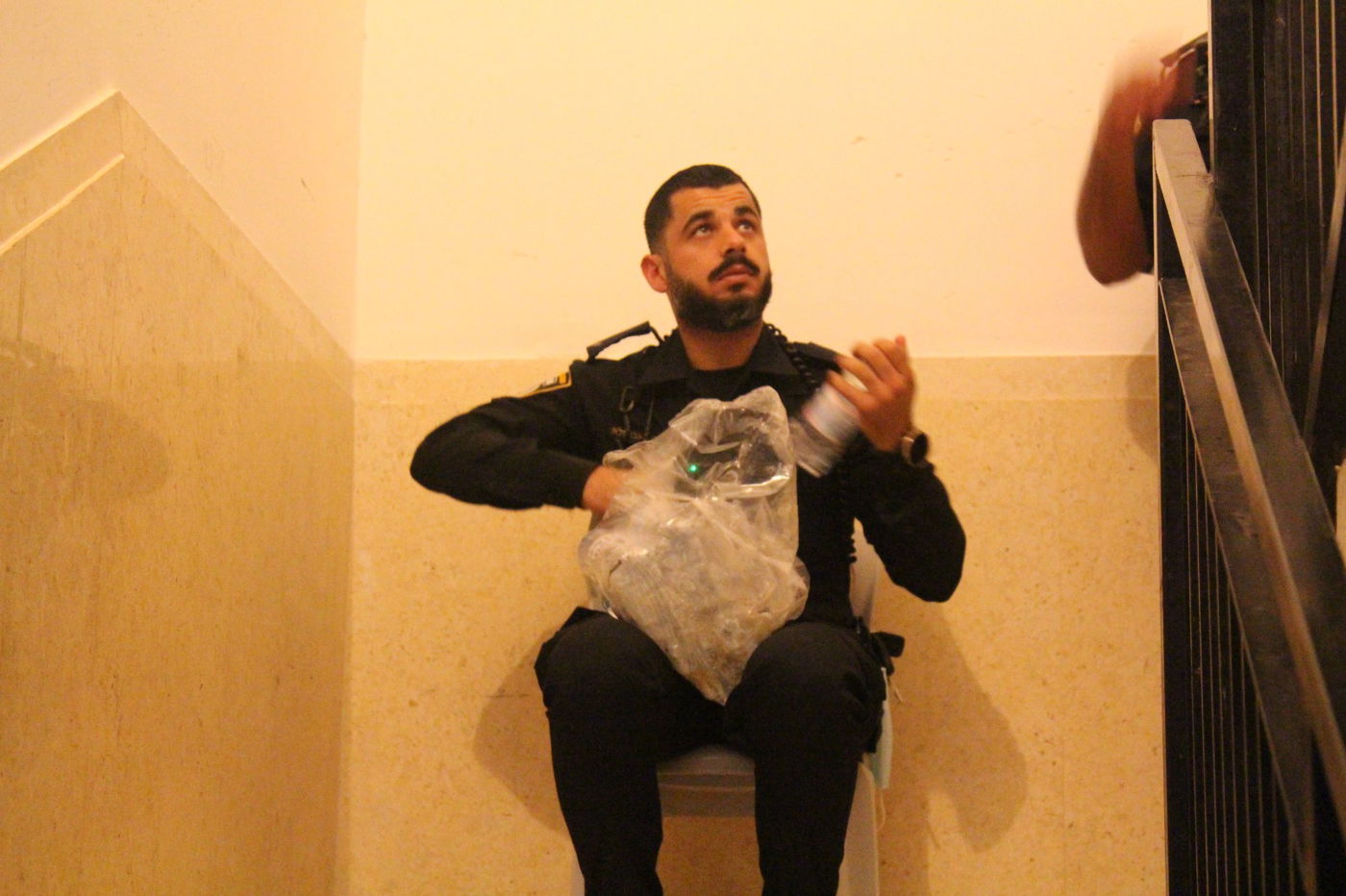 הזירה המדממת בעיר מודיעין עילית • תיעוד