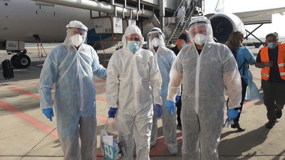 המטוס שהביא את חדד, הבוקר