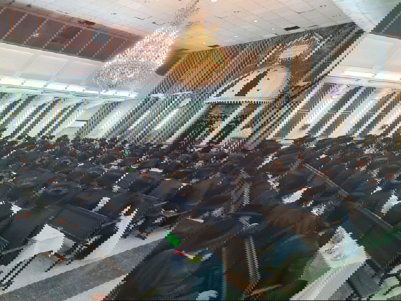 בית המדרש סאטמר בבני ברק בשבת האחרונה