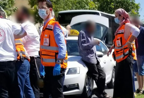 זירת התאונה