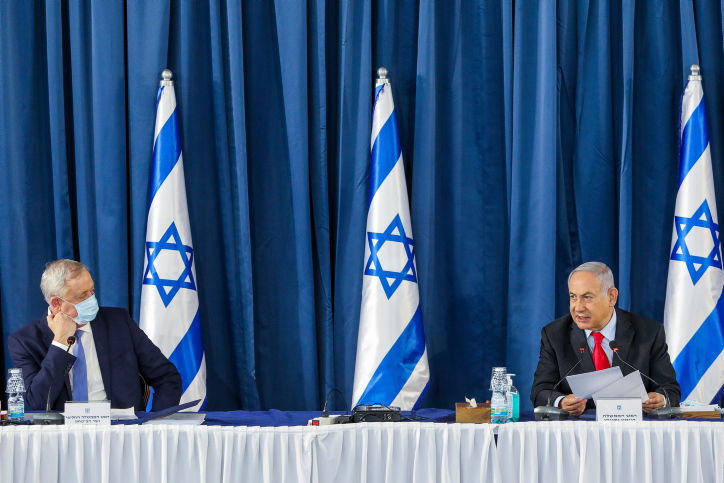 סיפוח? חוסר הסכמה בין 'הליכוד' ל'כחול לבן'