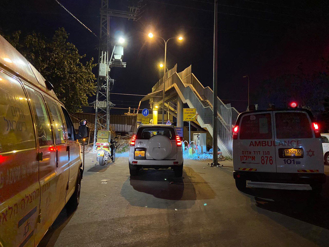 זירת התאונה