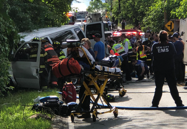 זירת התאונה