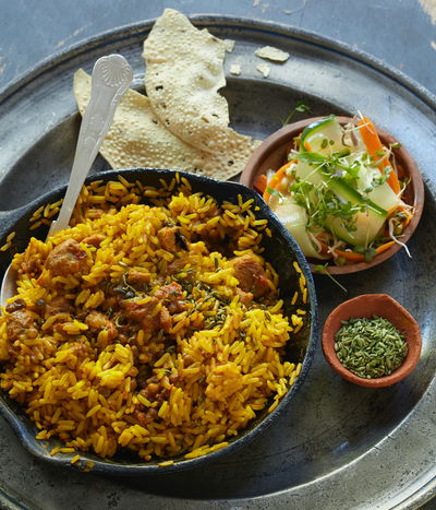 ביריאני עוף ואורז