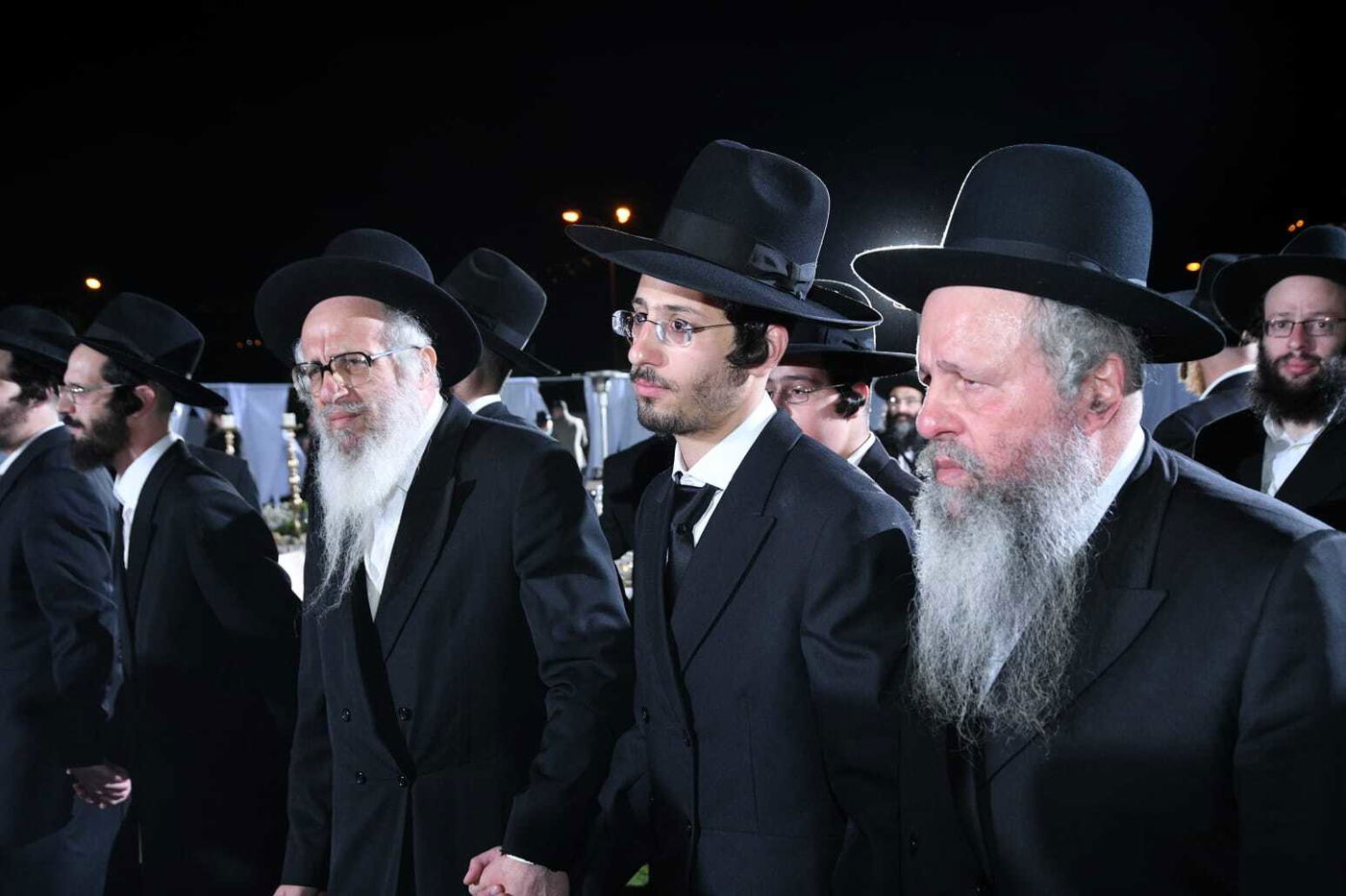 שמחת החתונה בבית בריסק - גאב"ד מעלה אדומים