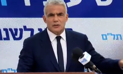 יאיר לפיד היום, בישיבת סיעת יש עתיד