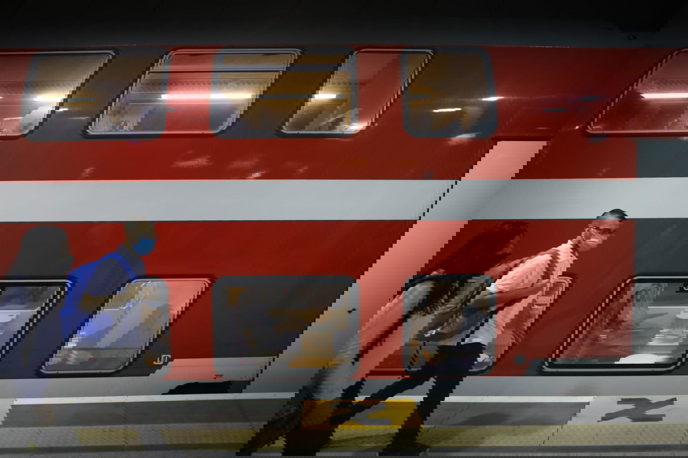 אחרי 89 ימים - הרכבת חזרה; כך זה נראה