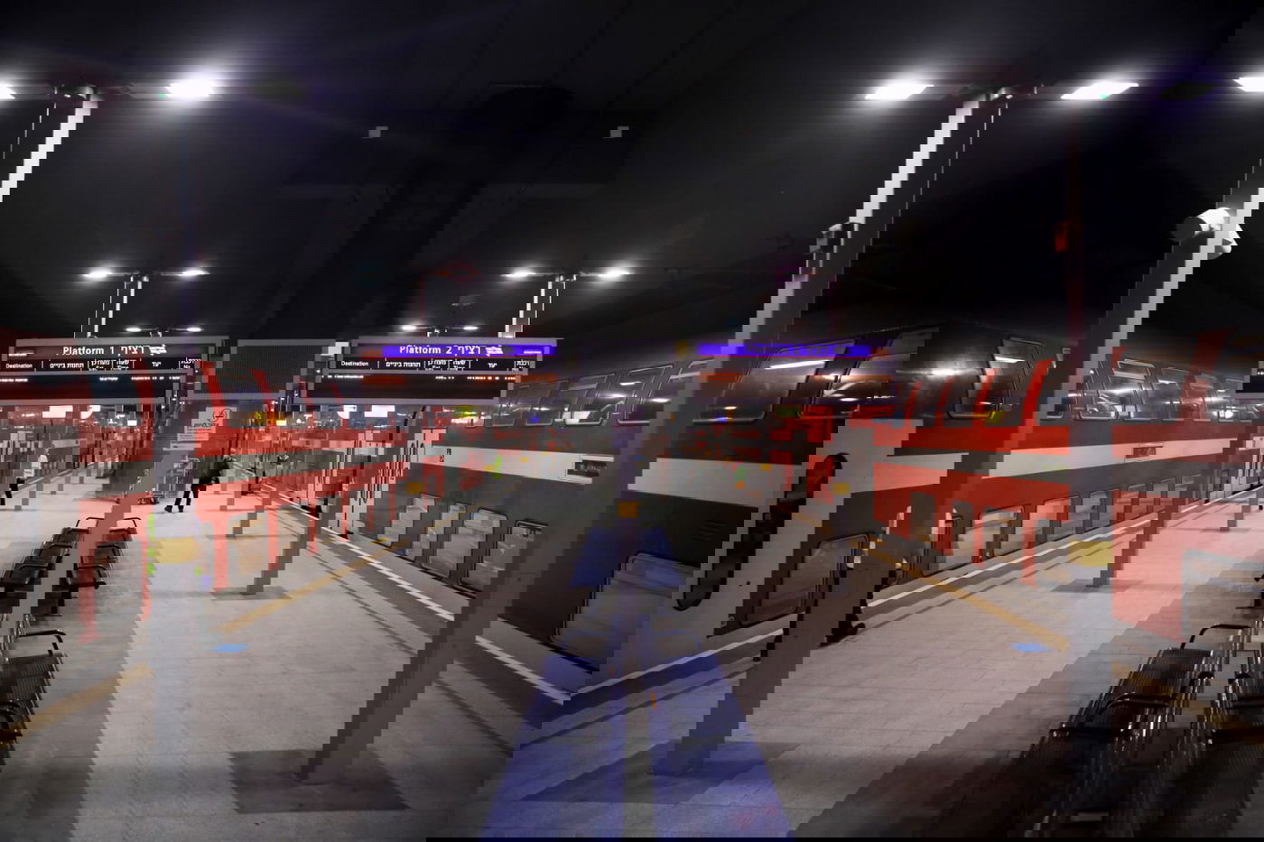 אחרי 89 ימים - הרכבת חזרה; כך זה נראה