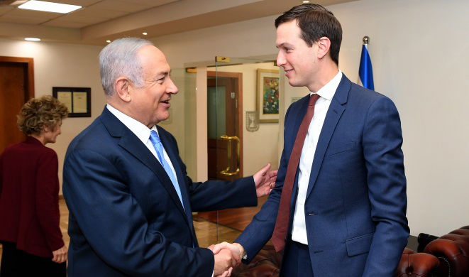 נתניהו וג'ראד קושנר בפגישתם בארץ