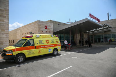 הכניסה למרכז הרפואי 'זיו'