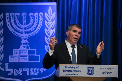 שר החוץ גבי אשכנזי. מתנגד להחלת הריבונות?