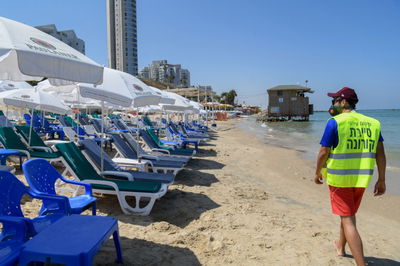 חוף בת ים סגור בשל הקורונה