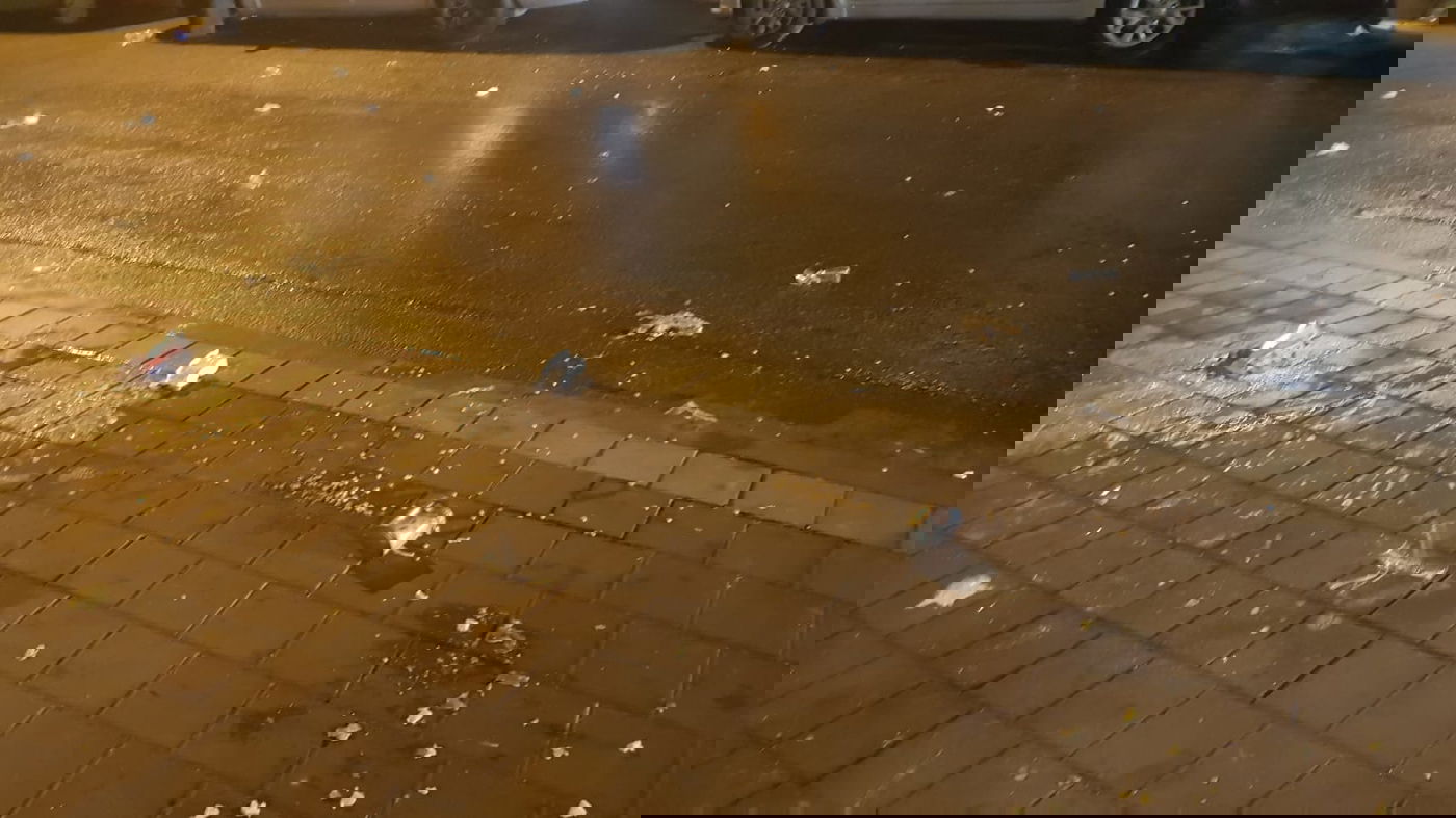 הלבנים שנזרקו