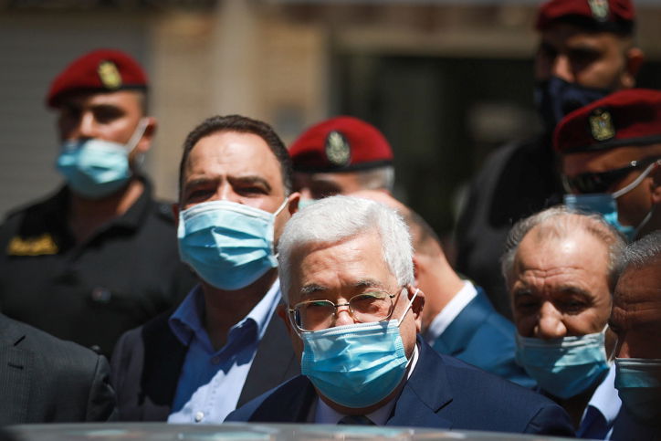 אבו מאזן ברמאללה