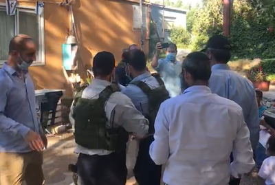 ברוך מרזל צעק; המאבטחים של השר רפי פרץ תקפו אותו