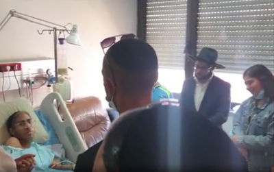 נס בזכות הוספת שם? החתן המשותק הניע את גופו