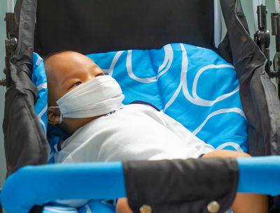 אילוסטרציה. תינוק בקורונה