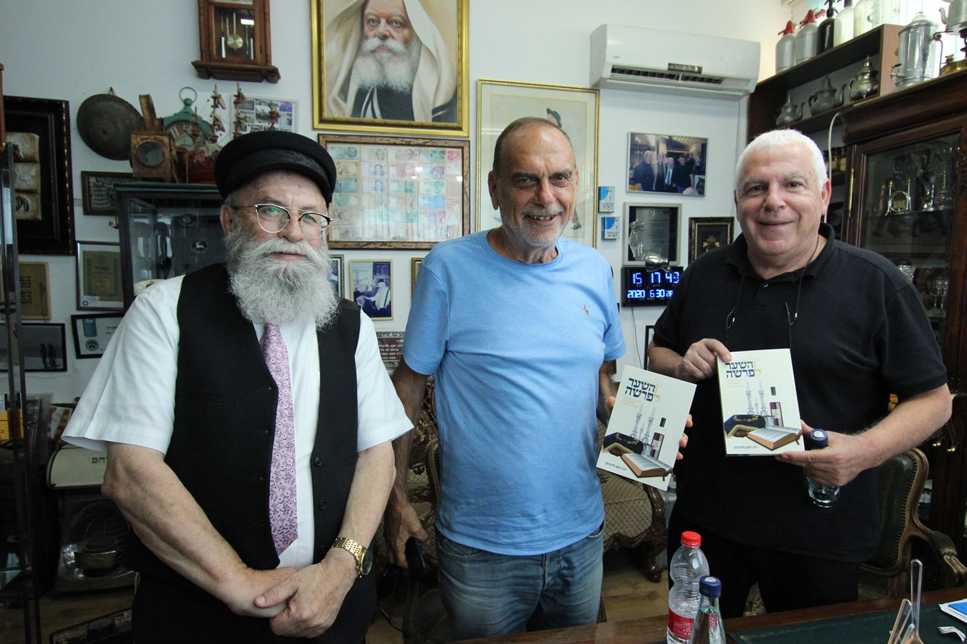 תיעוד: כשאברהם גרנט ופיני גרשון נפגשו