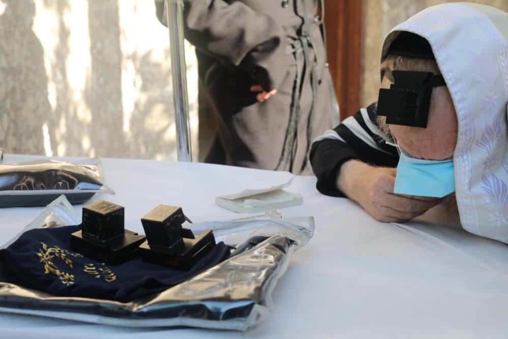 דרך החלון: המניין הייחודי של הגאון רבי דב לנדו • צפו