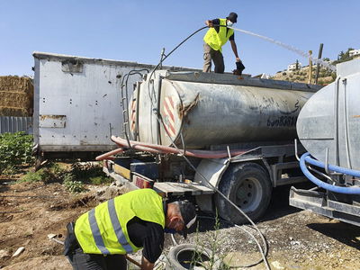 המשטרה עצרה חשודים בגניבת מים לרש"פ