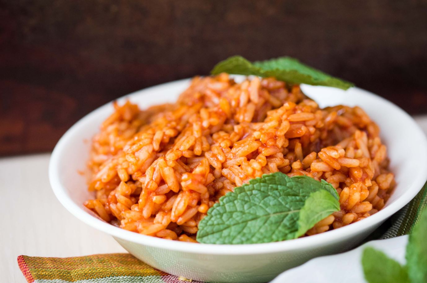 אורז אדום מעולה בסגנון ספרדי