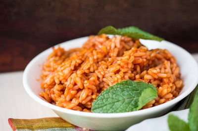 אורז אדום מעולה בסגנון ספרדי