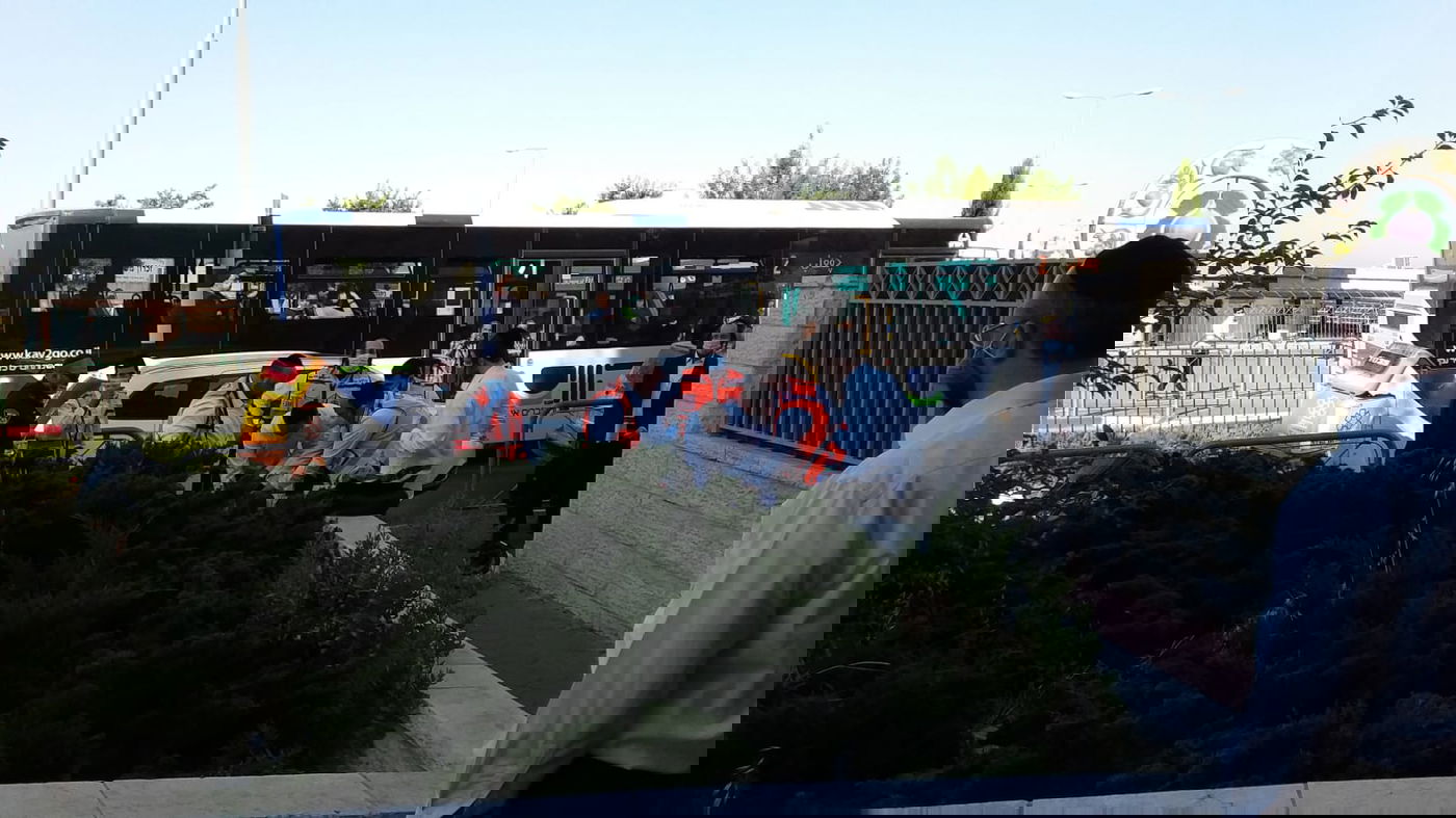 זירת התאונה