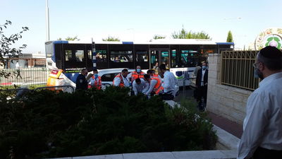 זירת התאונה