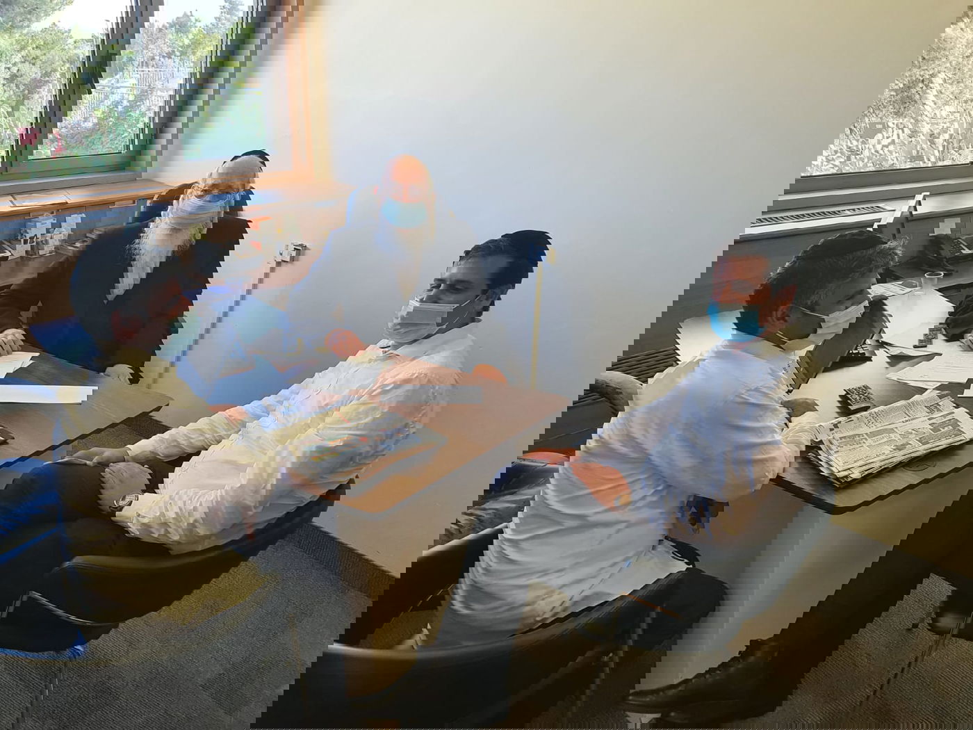 הפגישה של אלחרר ולוי היום, עם אייכלר