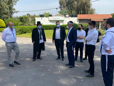 בכירי משרד הבריאות בישיבת עטרת שלמה