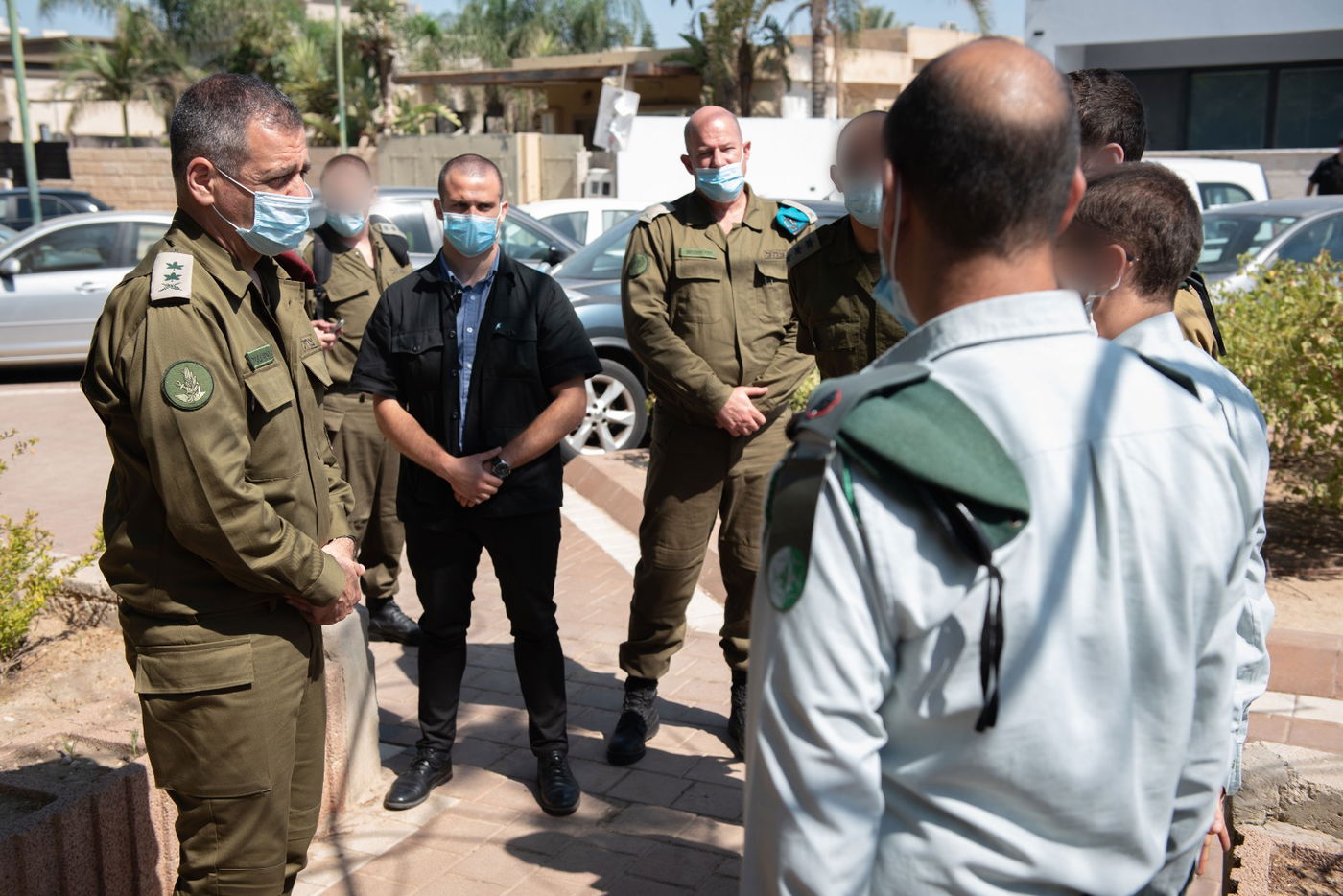 הרמטכ"ל ביקר בנגב לקראת מעבר צה"ל
