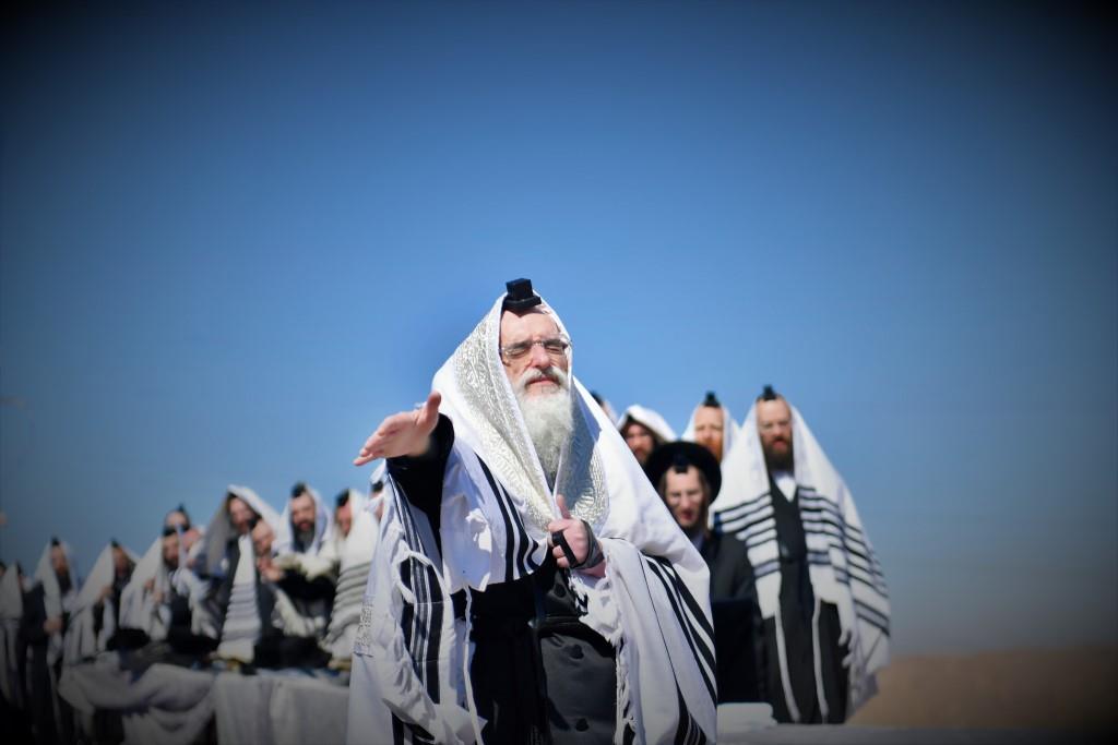 ביקור הרבי מויז'ניץ במדבר סיני