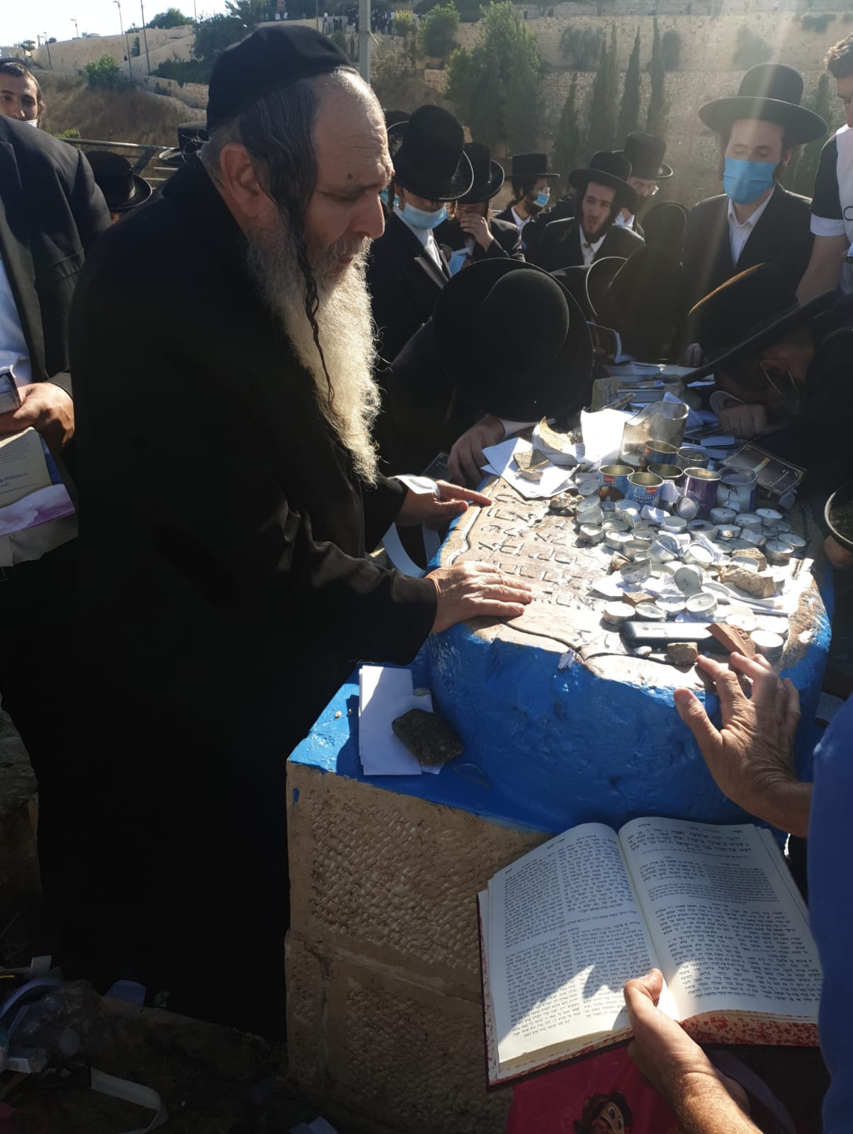 תיעוד: הרב שלום ארוש בציון ה'אור החיים'