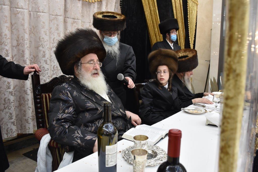 בספינקא ומאקאווא אשדוד חגגו בר מצווה לנכד האדמו"ר