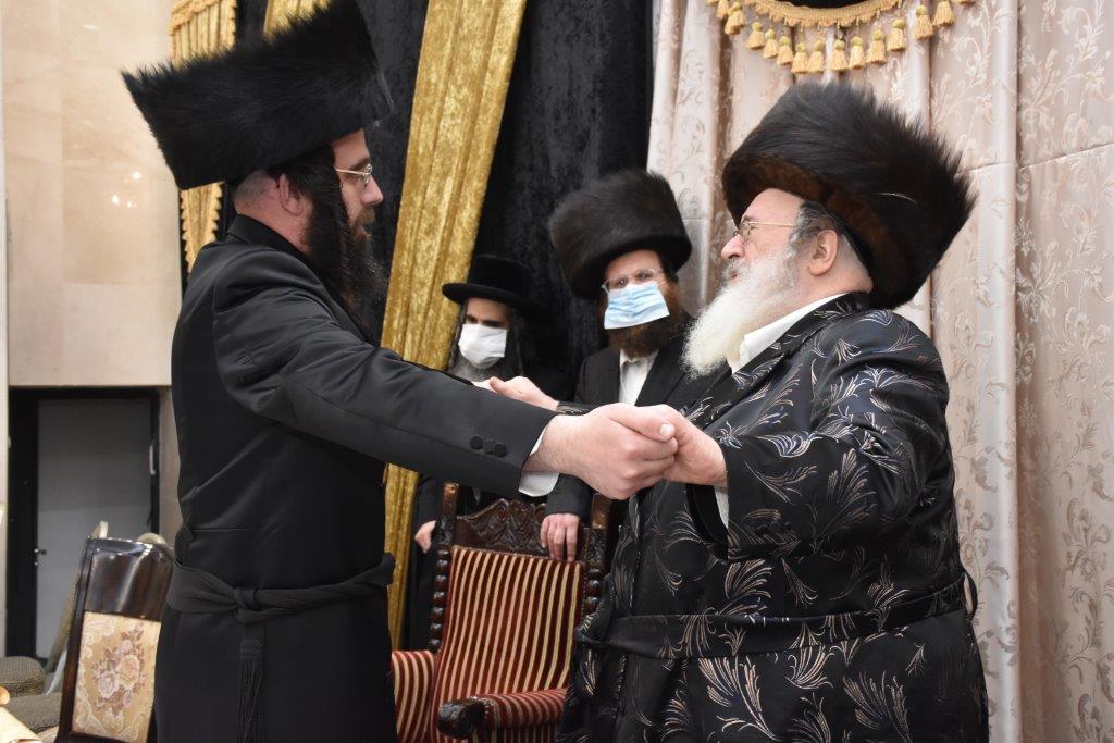 בספינקא ומאקאווא אשדוד חגגו בר מצווה לנכד האדמו"ר