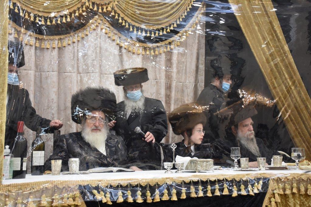 בספינקא ומאקאווא אשדוד חגגו בר מצווה לנכד האדמו"ר